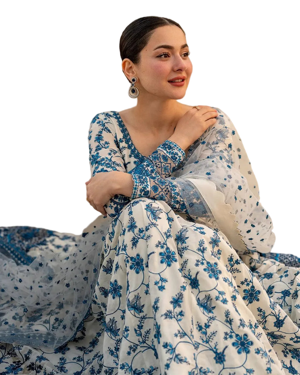 ⨠Faiza Saqlain Jehona Unstitched 3 Piece Fancy Luxury Lawn Suit ā Free Size