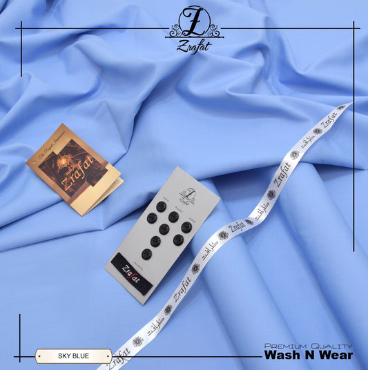 Zrafat Men Wash & Wear Suit – 15 Colors