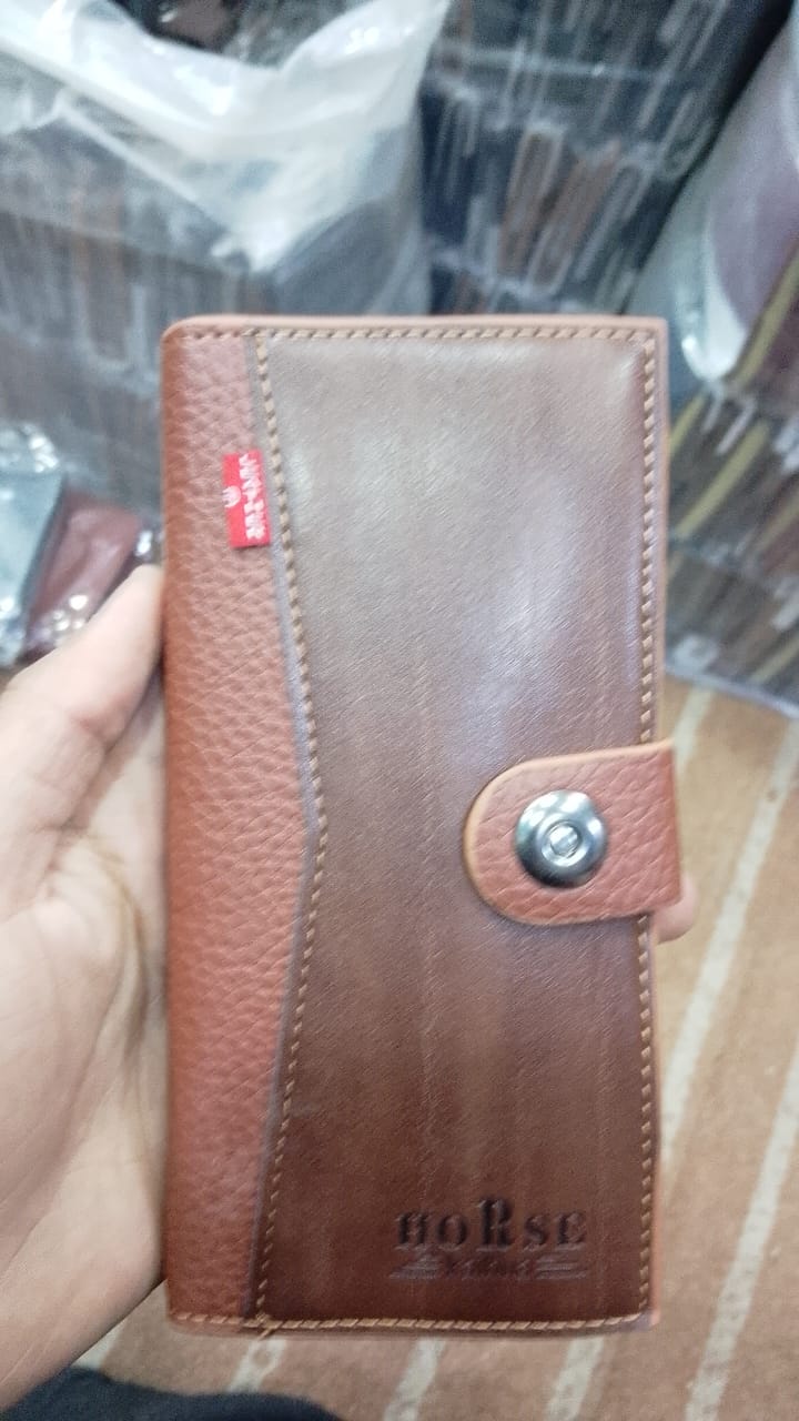 Pure Leather Wallet for Men – Slim Bifold Genuine Leather Wallet