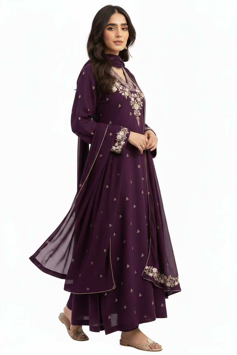 Peezwan Premium Lawn – Unstitched 3Pc