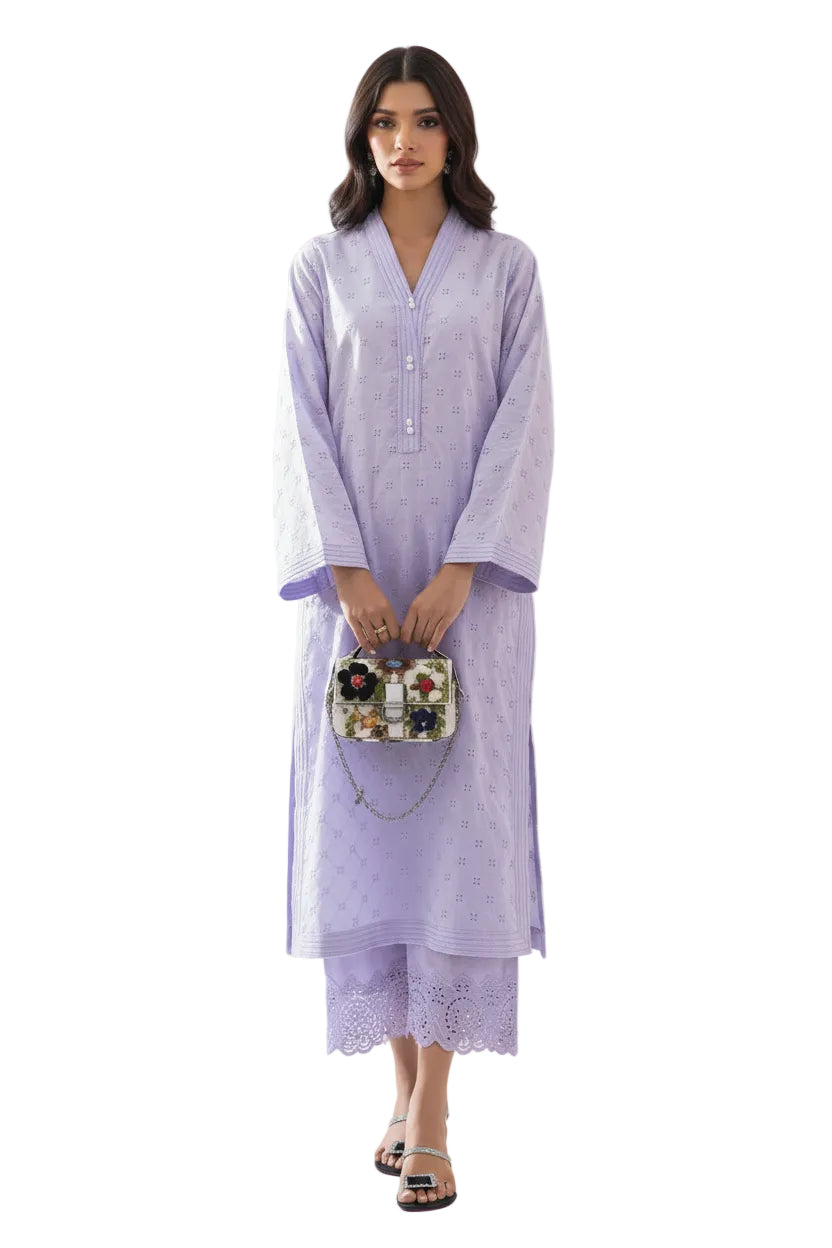 Sana Safinaz Premium Embroidered 2PC Lawn Suit