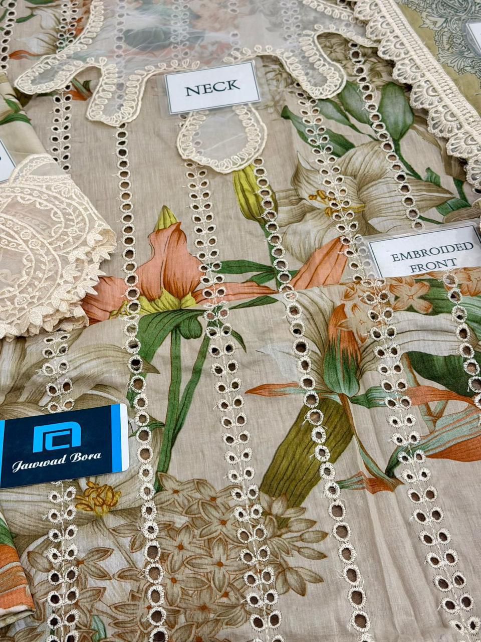 MARIA B M Print Vol-02 Unstitched Lawn Suit 2026 | MBL-MPT-3006A/B