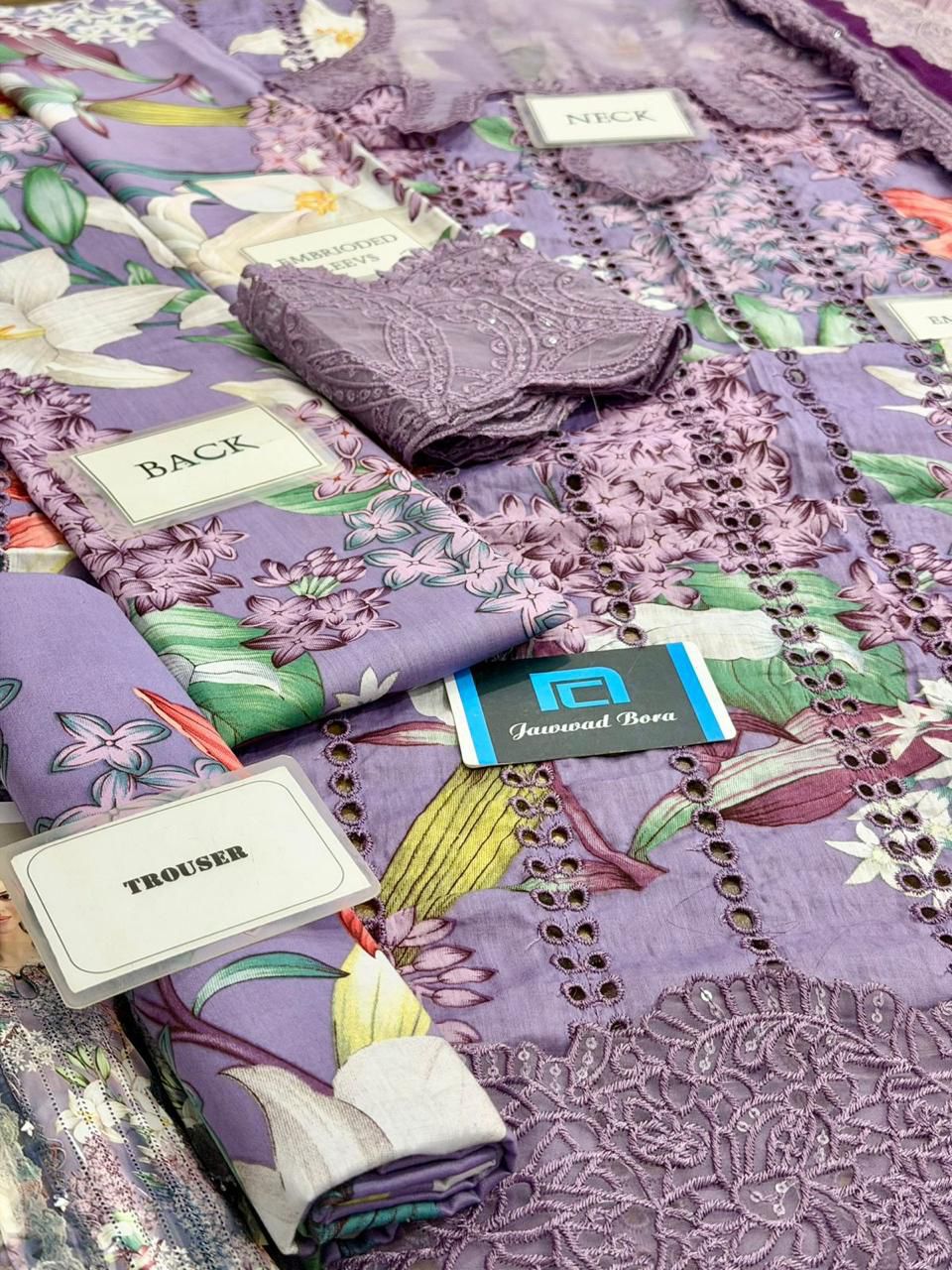 MARIA B M Print Vol-02 Unstitched Lawn Suit 2026 | MBL-MPT-3006A/B