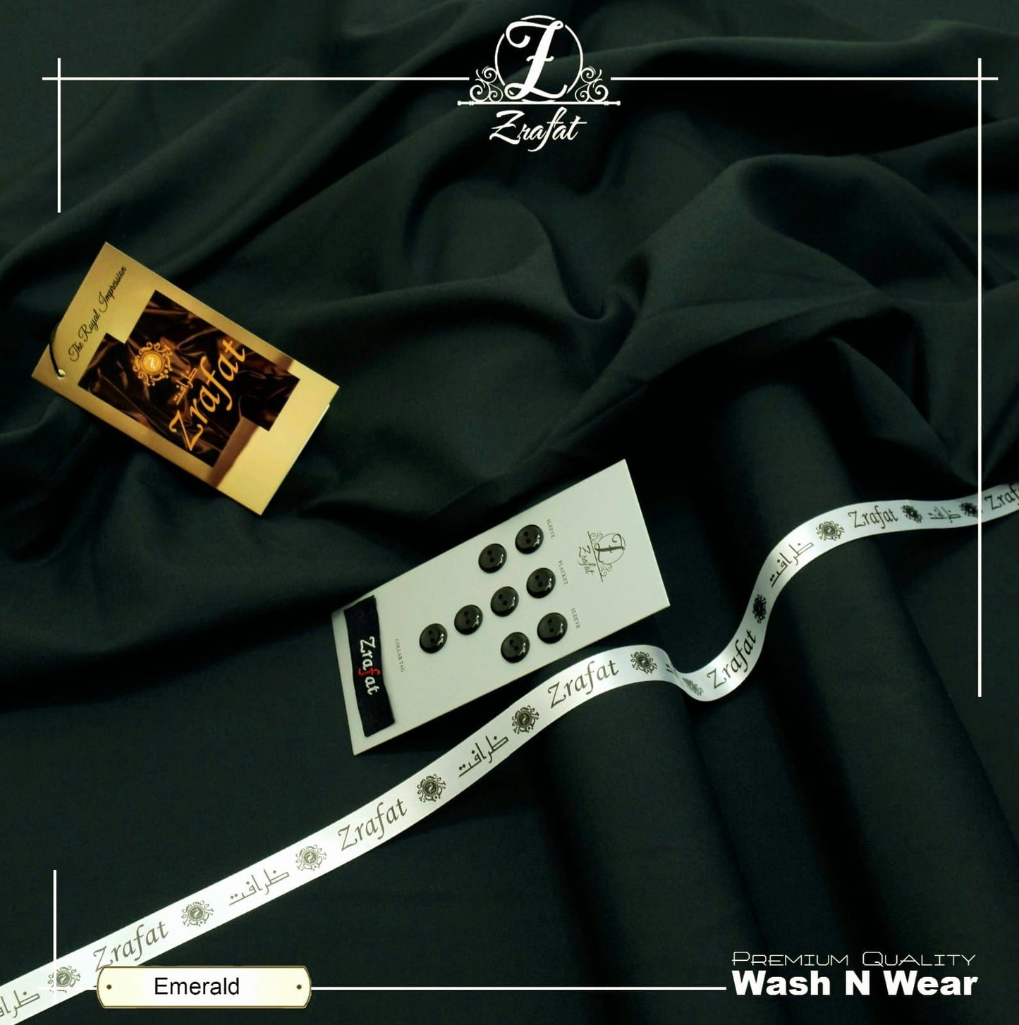 Zrafat Men Wash & Wear Unstitched Suit – 15 Colors