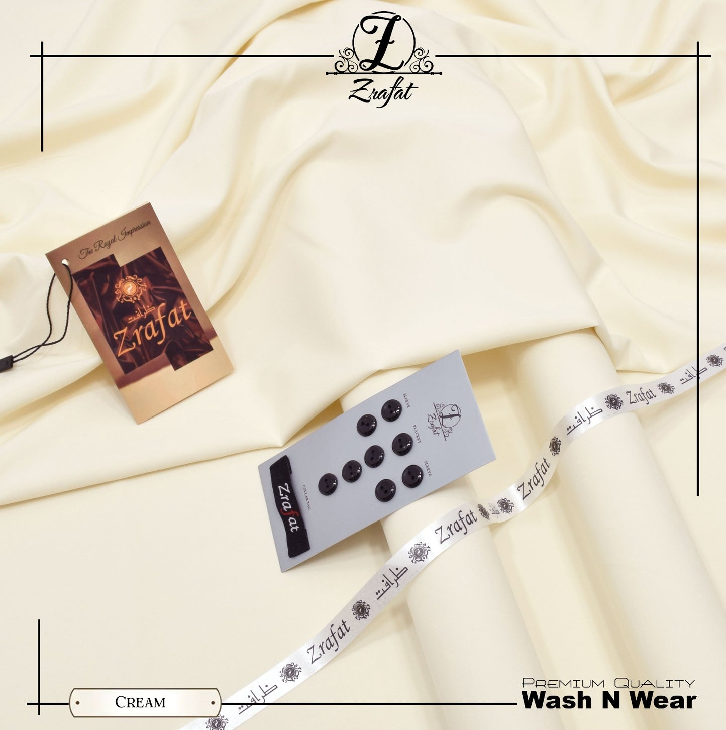 Zrafat Men Wash & Wear Unstitched Suit – 15 Colors