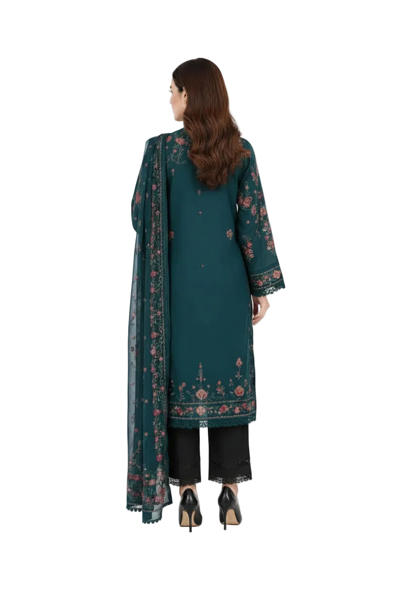 Bareeze 6136 – Unstitched 3 Piece Lawn Suit