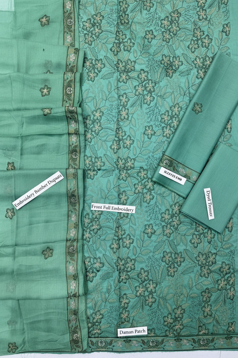 Bareeze Premium Airjet Lawn 3 Piece Unstitched – Premium Collection