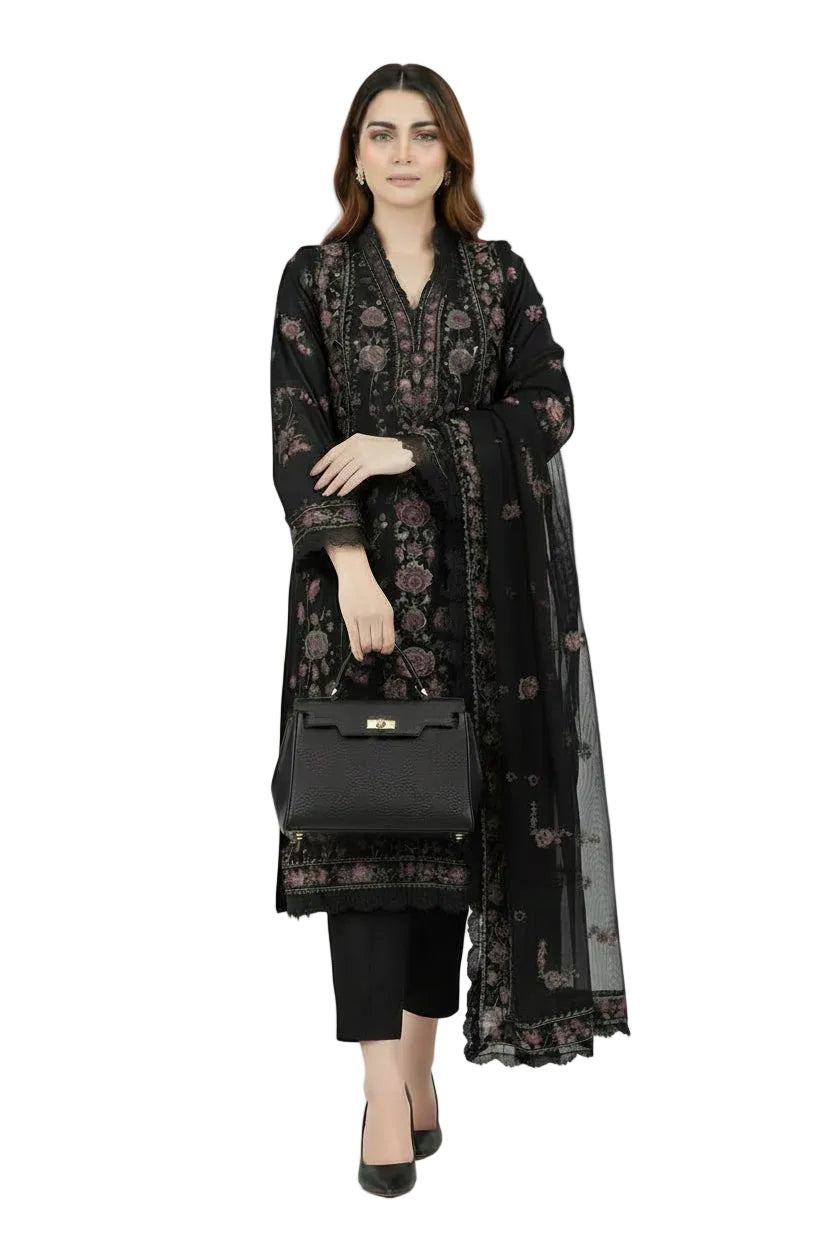 Bareeze 6136 – Unstitched 3 Piece Lawn Suit