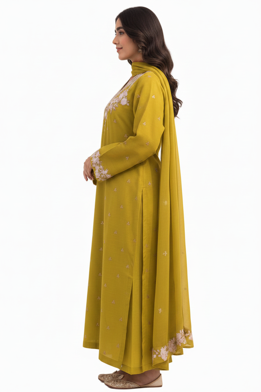 Peezwan Premium Lawn – Unstitched 3Pc