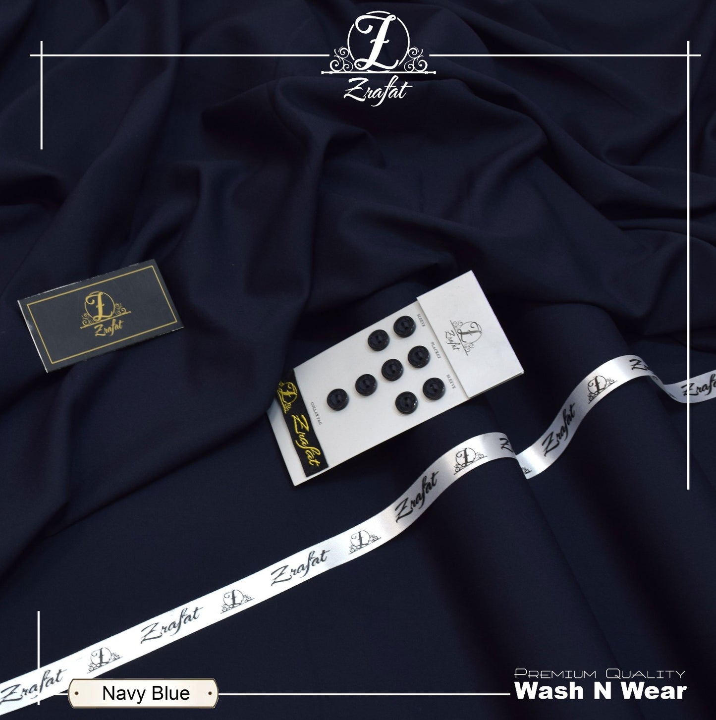 Zrafat Men Wash & Wear Unstitched Suit – 15 Colors